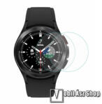 ENKAY HAT PRINCE Okosóra PET képernyővédő fólia - CLEAR - 2db, törlőkendővel - A TELJES ELŐLAPOT VÉDI! - SAMSUNG Galaxy Watch4 Classic 42mm (SM-R880)