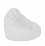 Pufrelax Пуф круша 320л. , Nirvana Grande, Panama White, Водоустойчив, Перящ се калъф, Пълнеж от Полистиролни перли
