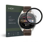 Hofi Huawei Watch 3 Pro (48mm) Hybrid Glass Screen teljes kijelzős üvegfólia, 7H keménységű, fekete - tok-store