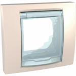 Schneider Electric Schneider MGU61.002. 25 UNICA Plus keret 1-es IP44 krém (MGU61.002.25)