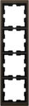 Schneider Electric Schneider MTN4040-6552 MERTEN D-Life négyes keret, mokka (MTN4040-6552)