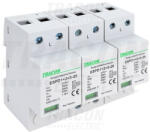  Tracon ESPD1+2+3-25-3P T1+T2+T3 AC típusú túlfeszültség levezető, egybeépített Uc: 275V; Iimp: 25kA; In: 25kA; Uoc: 20kV; Up: 1, 3kV; 3P (ESPD1+2+3-25-3P)