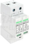 Tracon Electric Tracon ESPD1+2-12.5-2P T1+T2 AC típusú túlfeszültség levezető, cserélhető betéttel Uc: 275V; Iimp: 12, 5kA; In: 20kA; Imax: 50kA; Up: 1, 3kV; 2P (ESPD1+2-12.5-2P)