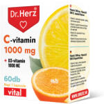 Dr. Herz C-vitamin 1000 mg + D3-vitamin 1000 NE 60 db