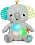 Bright Starts ÎNCEPUTUL LUMINOS Jucărie luminoasă muzicală de pluș Hug-a-bye Baby elefant 0m + (AGS12498-6)