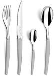 Lou Laguiole Set de tacâmuri Jet, 24 piese, argintiu satinat 251306AF14C40 (431637) Tacam