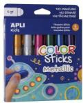 APLI Kids set de creioane tempera metalice 6 buc (14405)