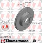 ZIMMERMANN Disc frana ZIMMERMANN COAT Z 600.3255. 20 (600.3255.20)