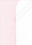 Baby Shop matracvédő lepedő - 90*200 cm - rózsaszín - babastar