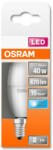  OSRAM Star LED gyertya, matt búra, 5W 470lm 4000K E14, átlagos élettartam: 15000 óra, fényszín: hideg fehér LED ST CL B 40 FR 5W 4000K E14 ( 4058075431058 ) (4058075431058)