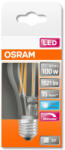 OSRAM Superstar dimmelhető LED körte, átlátszó üveg búra, 12W 1521lm 4000K E27, átlagos élettartam: 15000 óra, fényszín: hideg fehér LED SST CL A DIM 100 FIL 12W 4000K E27 ( 4058075448100 ) (4058075448100)