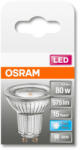  OSRAM Star 230V LED PAR16 spot, üveg ház, 6, 9W 575lm 4000K GU10, átlagos élettartam: 15000 óra, fényszín: hideg fehér LED ST PAR16 80 120° 6.9W 4000K GU10 ( 4058075431775 ) (4058075431775)