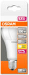 OSRAM Superstar dimmelhető LED körte, matt búra, 13W 1521lm 2700K E27, átlagos élettartam: 25000 óra, fényszín: meleg fehér LED SST CL A DIM 100 FR 13W 2700K E27 ( 4058075433823 ) (4058075433823)