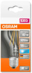  OSRAM Star LED körte, átlátszó üveg búra, 4W 470lm 4000K E27, átlagos élettartam: 15000 óra, fényszín: hideg fehér LED ST CL A 40 FIL 4W 4000K E27 ( 4058075303386 ) (4058075303386)