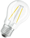  OSRAM Star LED kisgömb, átlátszó üveg búra, 4W 470lm 2700K E27, átlagos élettartam: 15000 óra, fényszín: meleg fehér LED ST CL P 40 FIL 4W 2700K E27 ( 4058075435162 ) (4058075435162)