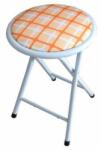 Unic Spot Összecsukható szék, kockás mintával, narancs (9100451)