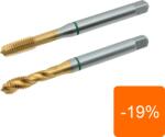 Volkel Tarod de Masina Universal, HSSE Co5 Tin, Forma C / 39° Rsp, M 5 X 0.8, Filet Normal, D, Banda Verde, din 371 (VL.30133)