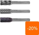 RUKO Freza Biax Forma A, Cilindrica, cu Dantura Frontala, Carbura de Wolfram (cb), 10.0 X 20.0 / 60.0 X 6.0 (RK.116017)