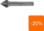 RUKO Freze Biax Forma J, Con 60°, carbura de Wolfram (cb), 3.0 X 3.0 / 38.0 X 3.0 (RK.116222)