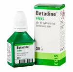  Betadine bőr- és nyálkahártya fertőtlenítő szer 30 ml - mamavita