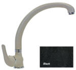 Plados Supermix fekete gránit csaptelep (Supermix)