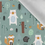 Takoy Téli Softshell petrol forest sötét menta