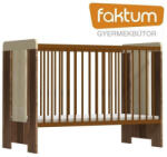 Faktum Makaó 60*120-as babaágy - szilva/juhar