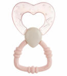  Canpol csörgő hűtőrágókával - rózsaszín szíves