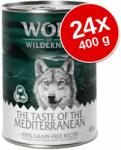 Wolf of Wilderness 24x400g Wolf of Wilderness Taste of Mediterranean nedves kutyatáp