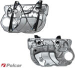 Polcar Mecanism ridicare geam Volkswagen Polo 9N 5 usi 2001-2005 stanga electrica, electrica Kft Auto (9526PSG9)