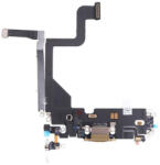 Apple iPhone 13 Pro - Töltő Csatlakozó + Flex Kábel (Gold), Gold