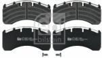Febi Bilstein set placute frana, frana disc FEBI BILSTEIN 16779 (16779)