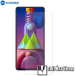 SUNSHINE Hydrogel TPU képernyővédő fólia - Ultra Clear, ÖNREGENERÁLÓ! - 1db, a teljes képernyőt védi - SAMSUNG Galaxy M51 (SM-M515F) / Galaxy F62 (SM-E625F) / Galaxy M62 (SM-M625F)