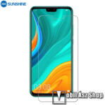 SUNSHINE Hydrogel TPU képernyővédő fólia - Ultra Clear, ÖNREGENERÁLÓ! - 1db, a teljes képernyőt védi - HUAWEI Y8s