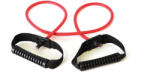 SISSEL SISSEL® Fit-Tube erősítő gumikötél szilikon fogantyúval Szín: piros (közepes ellenállás)