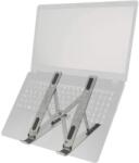 4smarts Foldable 2.0 Aluminium Stand for Laptops - сгъваема алуминиева поставка за MacBook и лаптопи до 17 инча (сребрист)