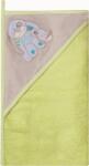 Womar Zaffiro Prosop de baie cu gluga imprimeu velur 80 x 80 cm Womar Zaffiro AN-OW-01 (AN-OW-01_Verde/Gri/Albastru) Prosop