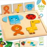 DJECO Geo Basic Djeco, joc pentru bebe cu forme geometrice (DJ06210)