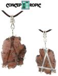  Pandantiv Axinit Record Keeper cu Argint 925 - 25x15x4 mm