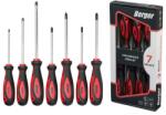 Berger csavarhúzó készlet 7r. SL+PH+PZ mágneses CrV (040302-0152) - szerszamplusz