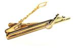  Nyakkendő csipesz arany hegedűvel, hegedűsöknek (TCB125)