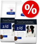 Hill's Prescription Diet Hill's Prescription Diet Canine száraz kutyatáp- z/d Mini Allergy & Skin Care Original (2 x 6 kg)