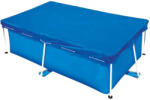  Téli medence takaró 200g/m2 szőtt PE 8x4m medencéig, hevederes rögzítéshez, kék