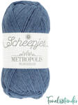 Scheepjes Metropolis 004 Kabul - kék gyapjú fonal