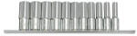 Hans Tools 1/4" hosszú dugókulcsfej készlet 11r. 4-14x50mm CrV 2611MD (040101-0092)