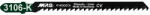 MPS Classic Line egybütykös szúrófűrészlap fára CV 75/3, 0mm 3106-K-2db (031103-0161) - szerszamplusz