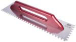 OLEJNIK svájci glettelő fogazott INOX E6 130x480mm Profi (042104-0041) - szerszamplusz