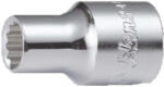 Hans Tools 1/2" dugókulcsfej 12 szögű colos 3/8" CrV 4402A10 (040103-0283)