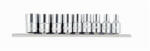 Hans Tools 1/4" dugókulcsfej készlet 9r. 5/32"-1/2" CrV 2609A (040101-0219)