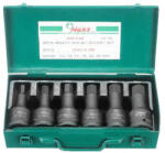 Hans Tools 3/4" gépi imbusz dugókulcsfej készlet 6r. SW12-SW24 CrMo 866016-6M (060103-0171) - szerszamplusz